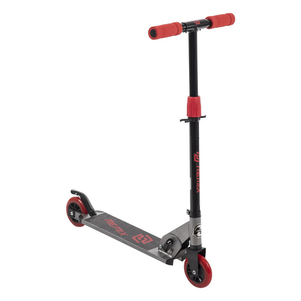 Huffy Remix Foldable Inline Kick Scooter (Red Or Purple)