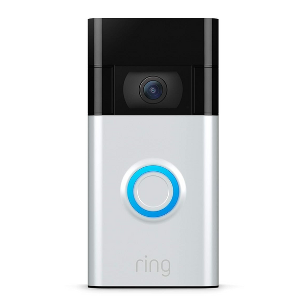 Ring 1080p HD Video Doorbell (Satin Nickel) [Refurbished]