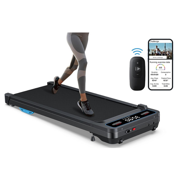 Wellfit 300 Lbs Capacity Voice Controlled Smart Standing Treadmill