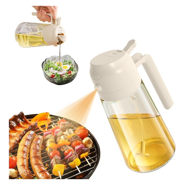 2-In-1 Kitchen Oil Sprayer For Cooking (16 Oz, 2 Colors)