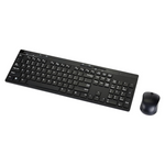 Amazon Basics 2.4 GHz QWERTY Layout Wireless Keyboard & Mouse