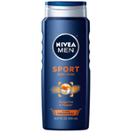 NIVEA Men's Sport 3-In-1 Body Wash (6.9 Fl Oz Bottles)