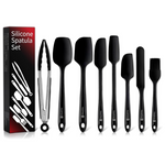 8-Piece CasaVida Silicone Bakery Spatula Set