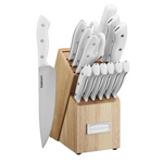 15-Piece Cuisinart Triple Rivet High Carbon Stainless Steel Knife Block Set