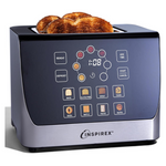 Inspirex Interactive Touchscreen Automatic Toaster (Stainless Steel)