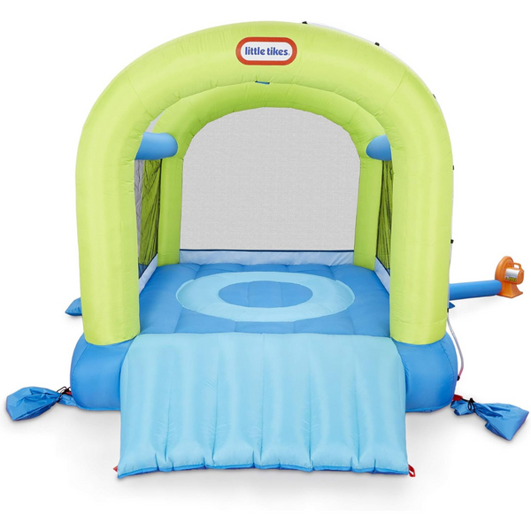 Little Tikes Splash N’ Spray Indoor/Outdoor 2-In-1 Inflatable Bouncer