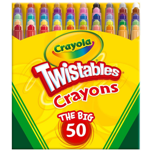 Crayola Mini Twistables Crayons (50 Ct)