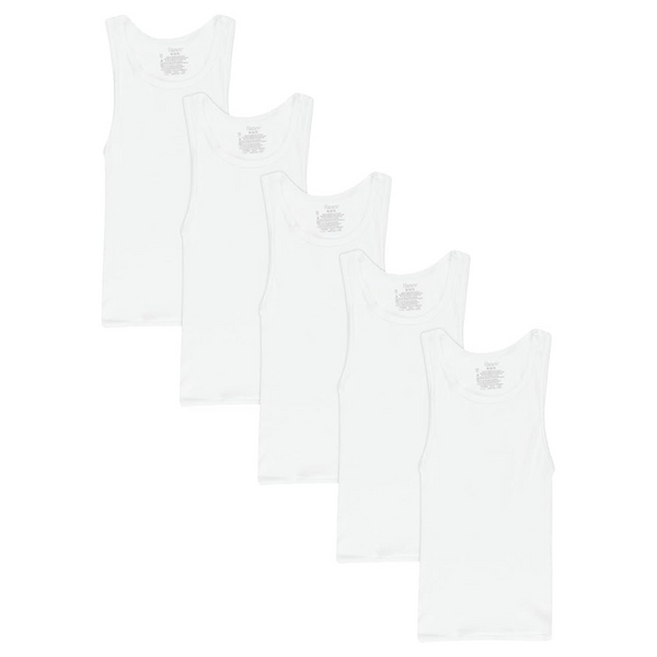 5-Pack Hanes Ecosmart Boys Tank Tops