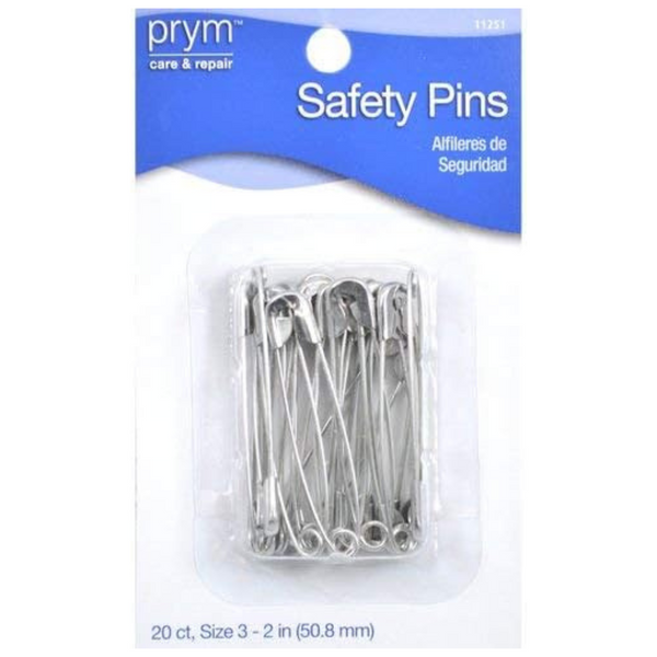 20-Count Prym 2" Safety Pins