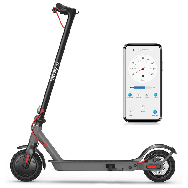 Hiboy S2 8.5" Solid Tires 19 MPH Portable Folding Electric Scooter