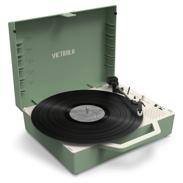 Victrola Re-Spin Sustainable Suitcase Vinyl Record Player