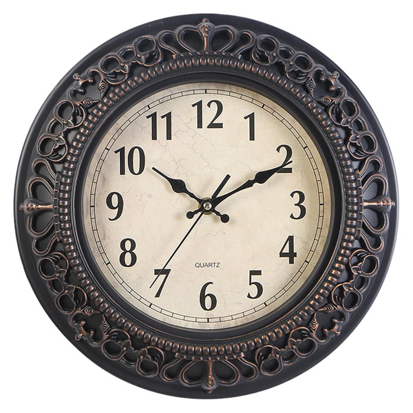 12 Inch Vintage Silent Rustic Retro Wall Clocks