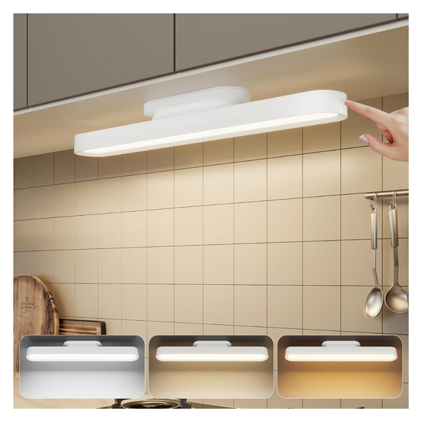 Under Cabinet Battery Operated Dimmable LED Touch Light Bar