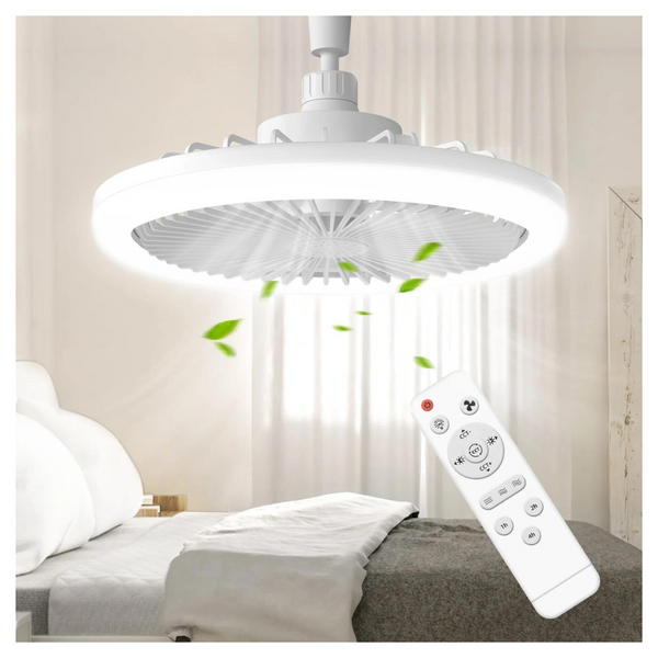 XAUJIX 10" Ceiling Fans With Lights And Remote Control