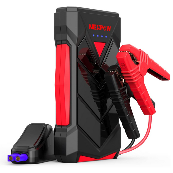 Nexpow Portable 12v Car Battery Jump Starter Power Pack