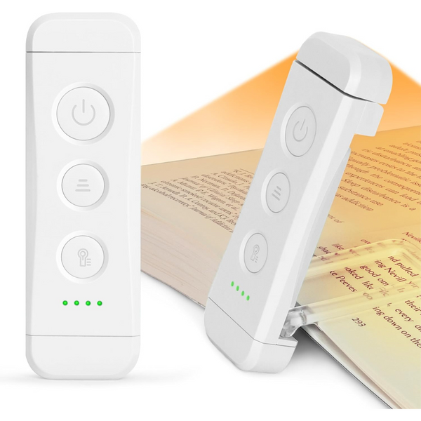 Glocusent USB Rechargeable LED Reading Book Light