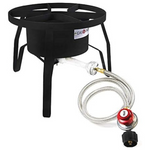 GasOne B-5300 One High-Pressure Outdoor Propane Burner Gas Cooker Weld