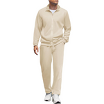 Coofandy Men's 2 Piece Casual Sweat Suit Set With Drawstring (Various)