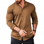 Coofandy Men's Band Collar Wrinkle Free Shirts (Various Colors/Sizes)