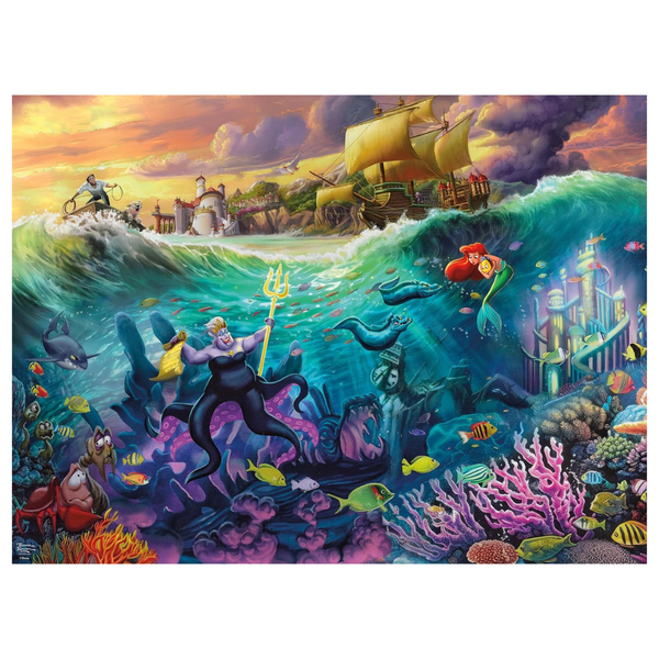 1000-Piece Buffalo Games Ceaco Silver Select Ursula Jigsaw Puzzle