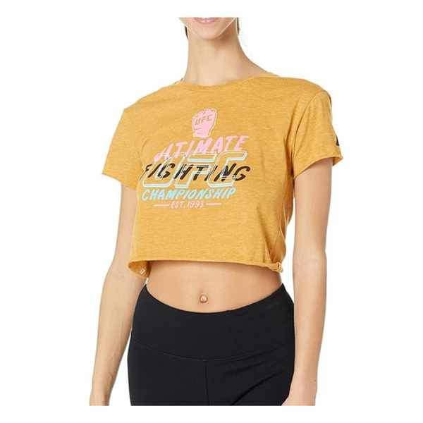 UFC Women's Tone Lines Cropped T-Shirt (Various)