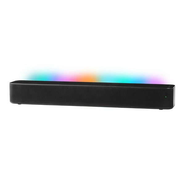 onn. 20" 2.0-Channel LED Soundbar With 2 Speakers