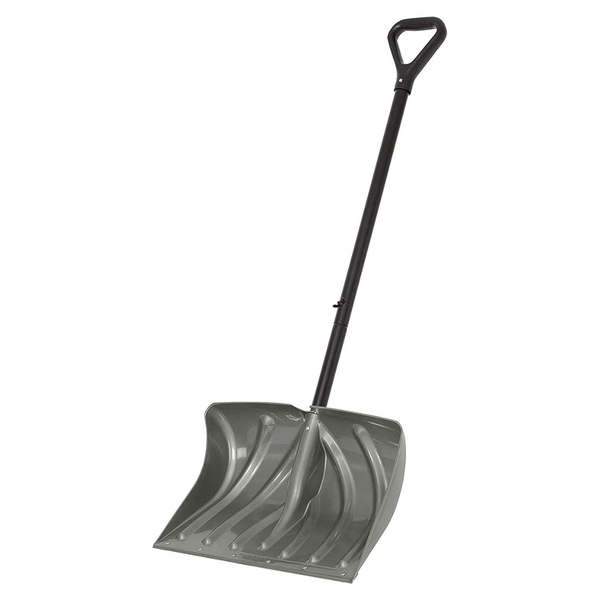 Suncast 20" Combination Snow Shovel/Pusher (Grey/Black)