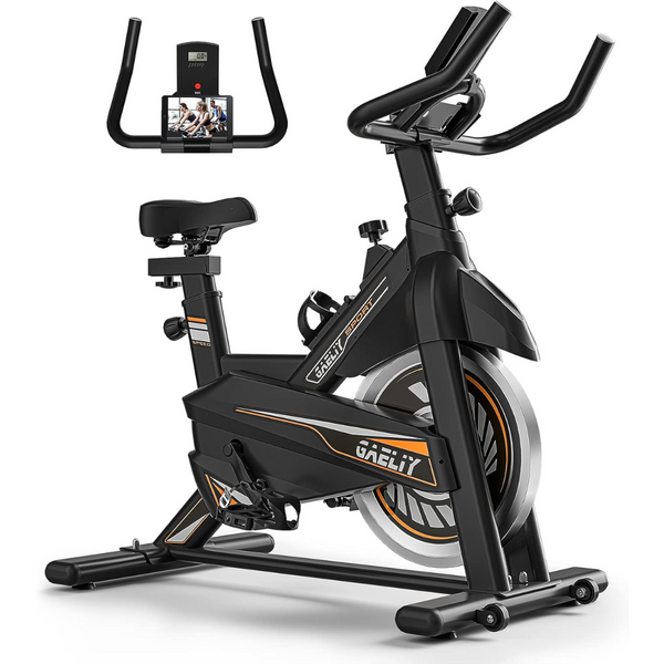 Lexwuk Exercise Bike With Digital Display & Comfortable Seat Cushion