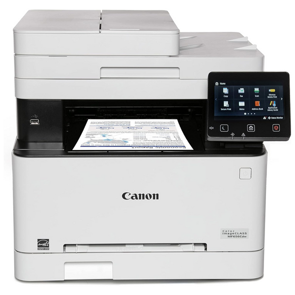 Canon MF656Cdw Wireless Network Color Laser 4-In-1 Printer W/ Duplex