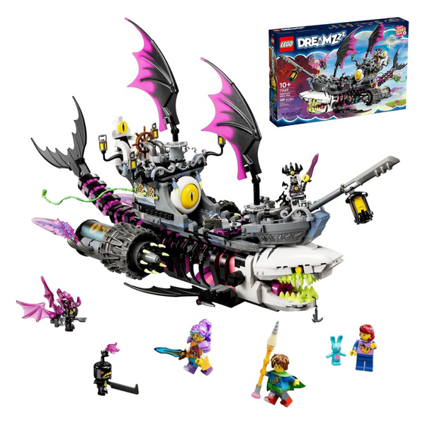 Lego Dreamzzz Nightmare Shark Ship Construct The Building Toy Set