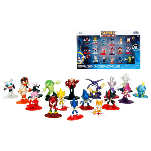 18-Pack Sonic The Hedgehog 1.65" Die-Cast Figures