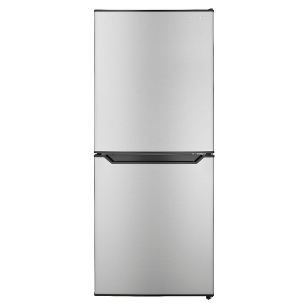 Insignia 4.9 Cu. Ft. Stainless Steel Mini Fridge With Bottom Freezer