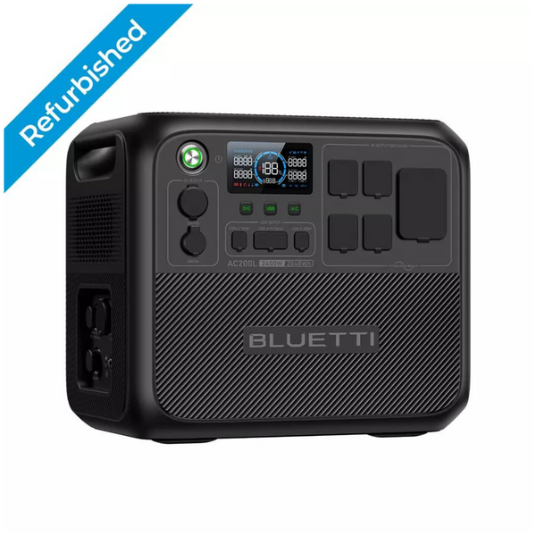 Bluetti Portable Power Station 2048Wh / 2200W LiFePO4 Battery Generator [Refurbished]