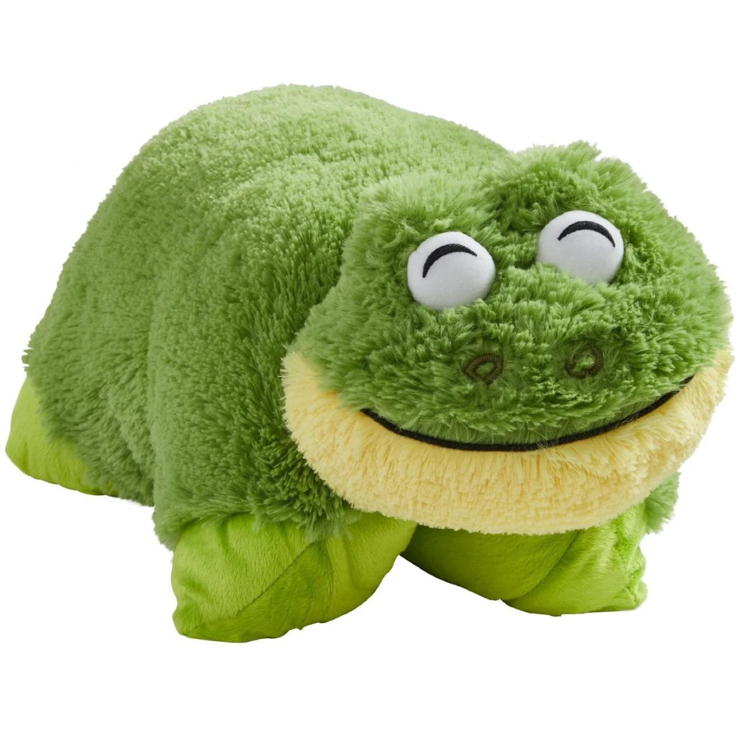 Pillow Pets Friendly Frog 18" Stuffed Animal Plush Toy