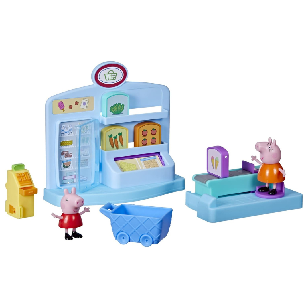 Hasbro Peppa Pig Peppa's Adventures Supermarket Playset Preschool Toy