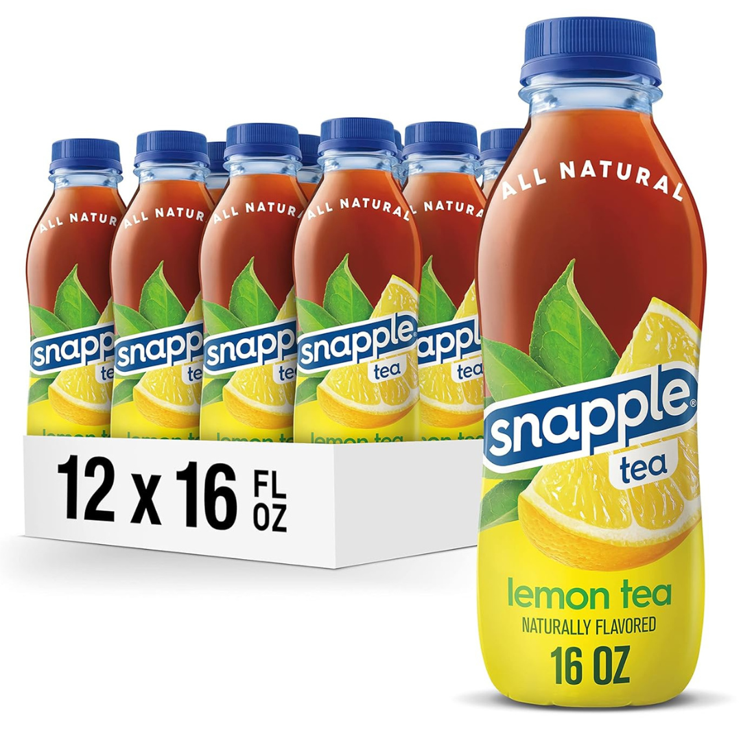 12-Count Snapple Lemon Tea Recycled Bottle (16 Oz)