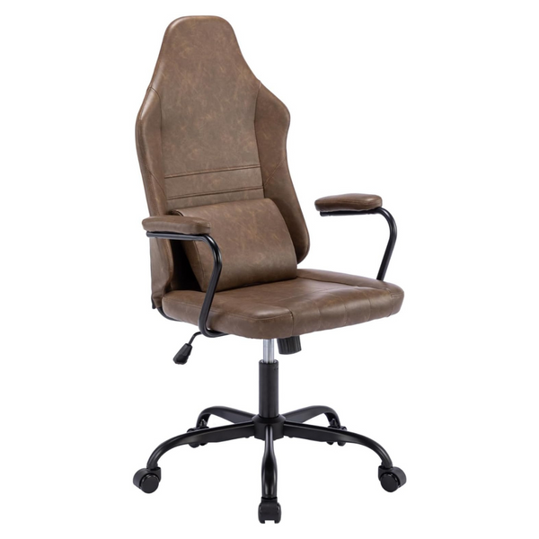 Tukaka High Back Vintage Leather Executive Office Chair (Various)