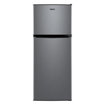 Galanz 4.6. Cu Ft Two Door Stainless Steel Mini Refrigerator