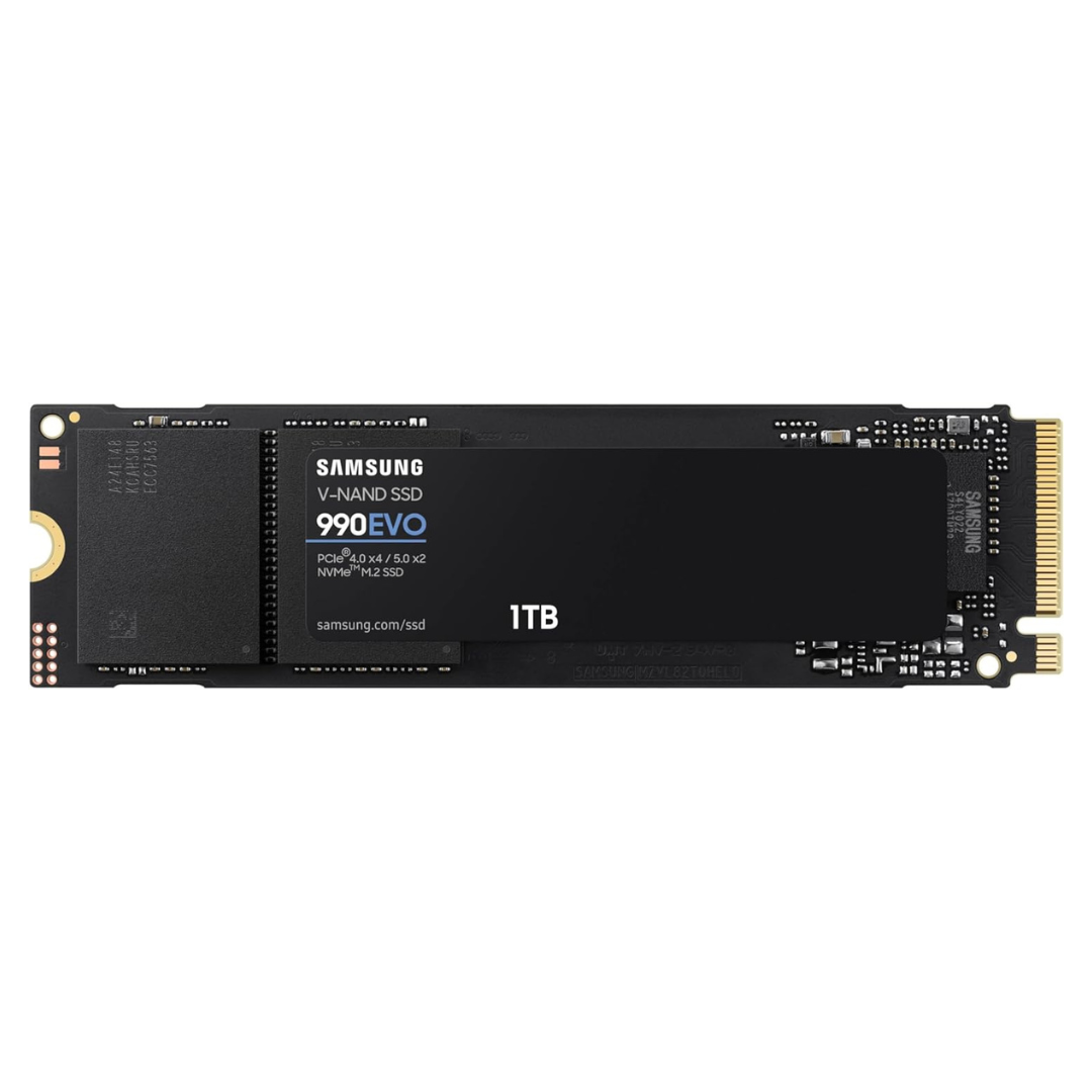 Samsung 990 EVO 1TB NVMe M.2 2280 PCIe Gen4x4 Internal SSD