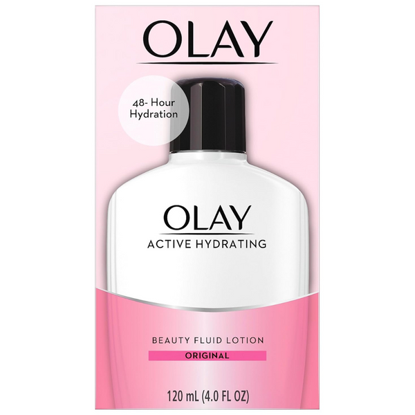 4-Pack (2 x 2-Pack) Olay Active Hydrating Beauty Fluid, Original, 4 Fl Oz