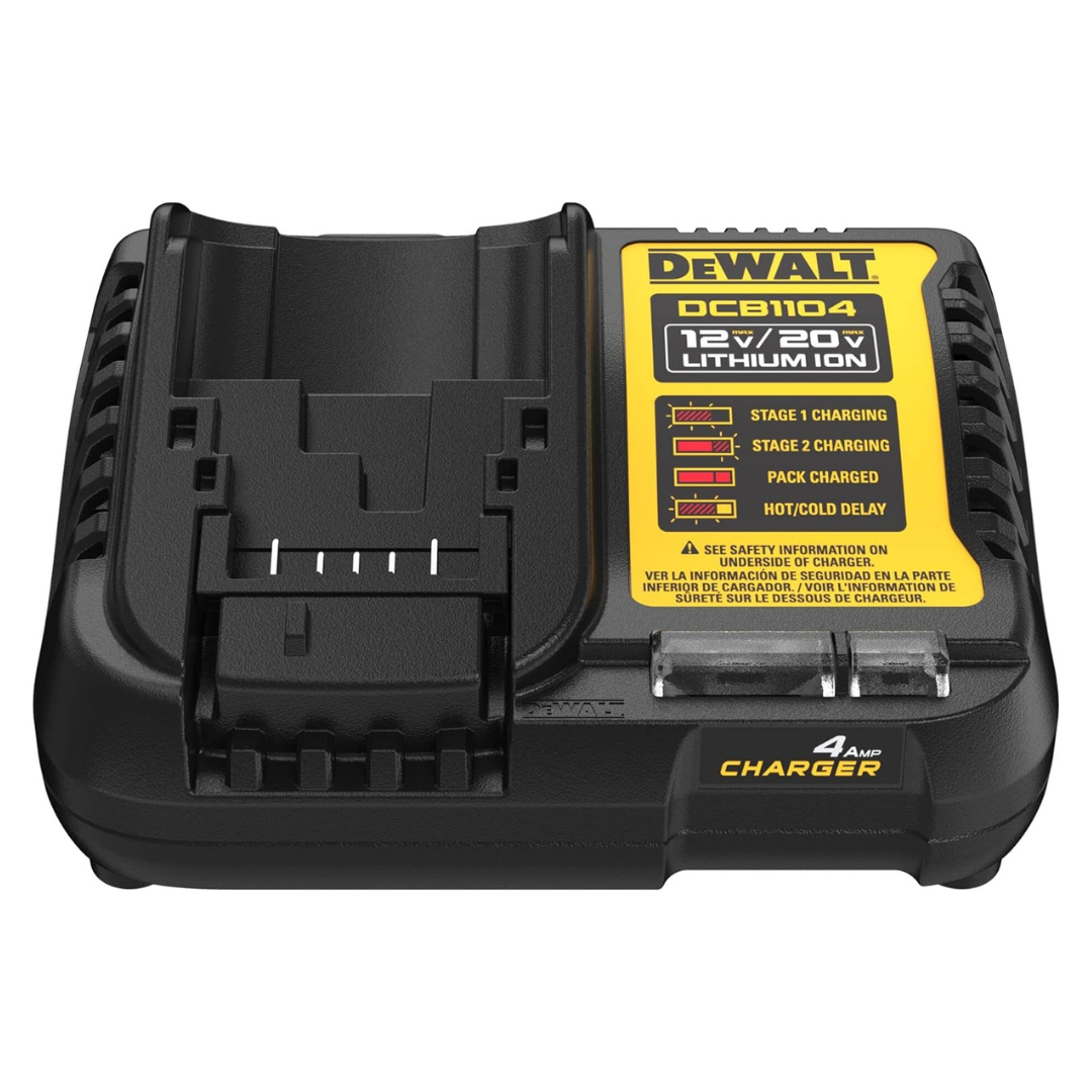 DEWALT DCB1104 12V MAX/20V MAX Lithium Ion Battery Charger