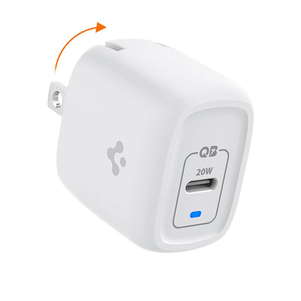 Spigen PowerArc 20W PD GaN Fast Mini USB-C Charger Adapter