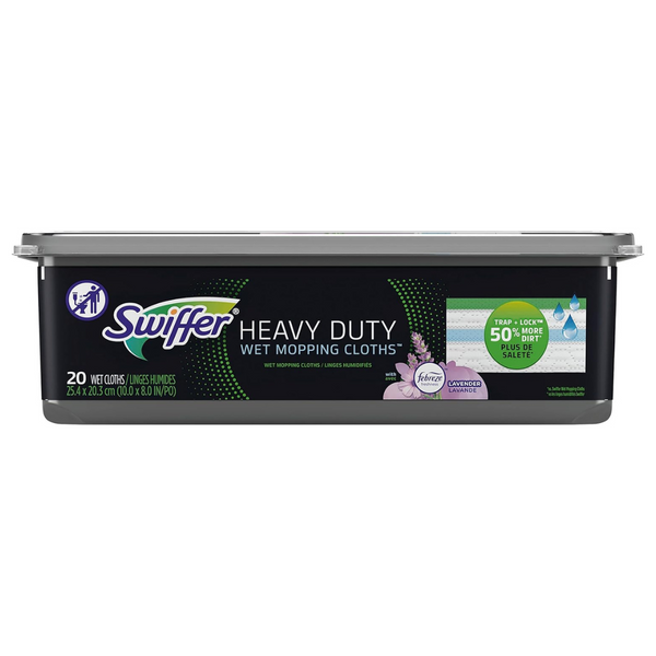 20-Count Swiffer Sweeper Heavy Duty Wet Mopping Cloths