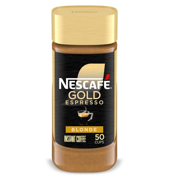 Nescafe Gold Espresso Blonde Instant Coffee, 3.5 Oz