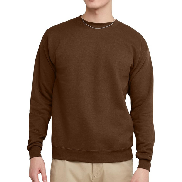 Hanes Men's Ecosmart Fleece Cotton-Blend Pullover Crewneck Sweatshirt