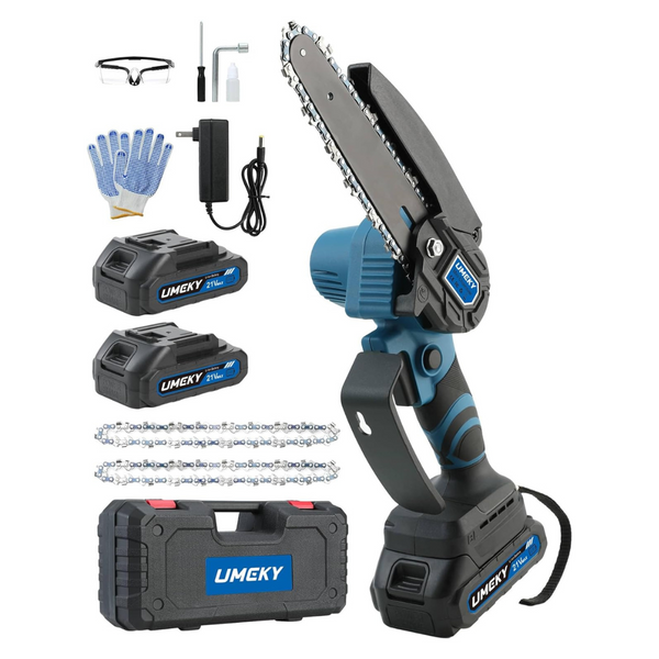 Umeky 6" Battery Powered Electric Chainsaw (3 Colors)