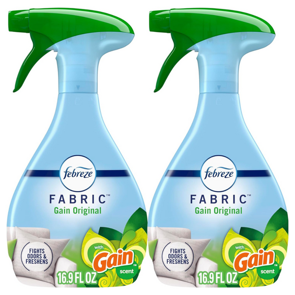 2-Pack Febreze Odor-Fighting Fabric Refresher With Gain (16.9 Fl Oz)