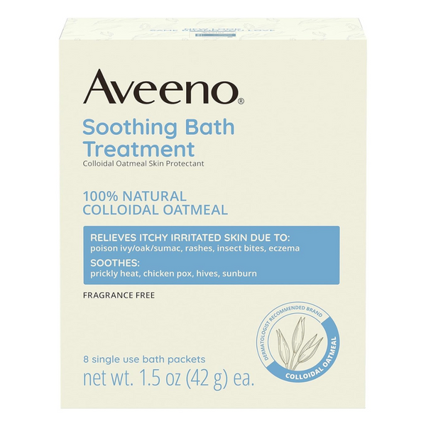 Aveeno Fragrance Free Soothing Bath Treatment (8 Ct.)