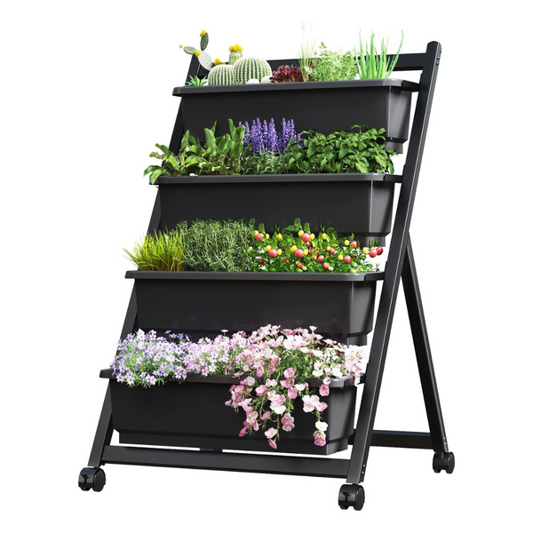 Fleximounts 4Ft Vertical Raised Garden Bed