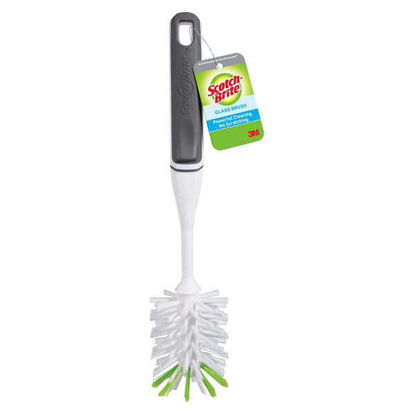 Scotch-Brite Glass And Water Bottle Brush With Long-Lasting Bristles